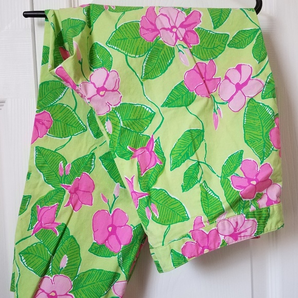 Lilly Pulitzer Pants - Lilly Pulitzer Floral Cropped Pants